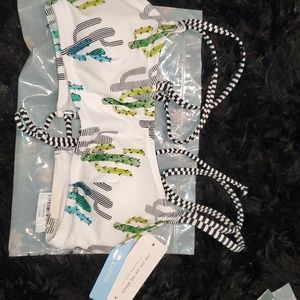 Cupshe bikini top cactus print.  Size medium